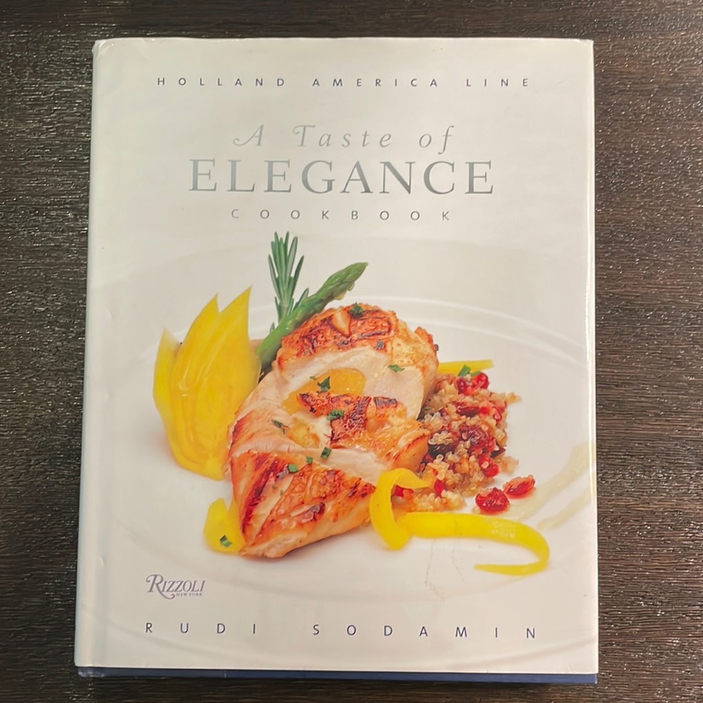 Holland Cruise Line Hardcover Cookbook w/ Jacket